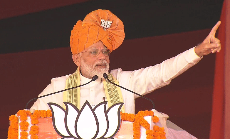 Modi said the opposition parties in the state were crumbling and their attempts to come together are falling apart, while the BJP had a "strong team and a strong captain" in Chief Minister Manohar Lal Khattar.