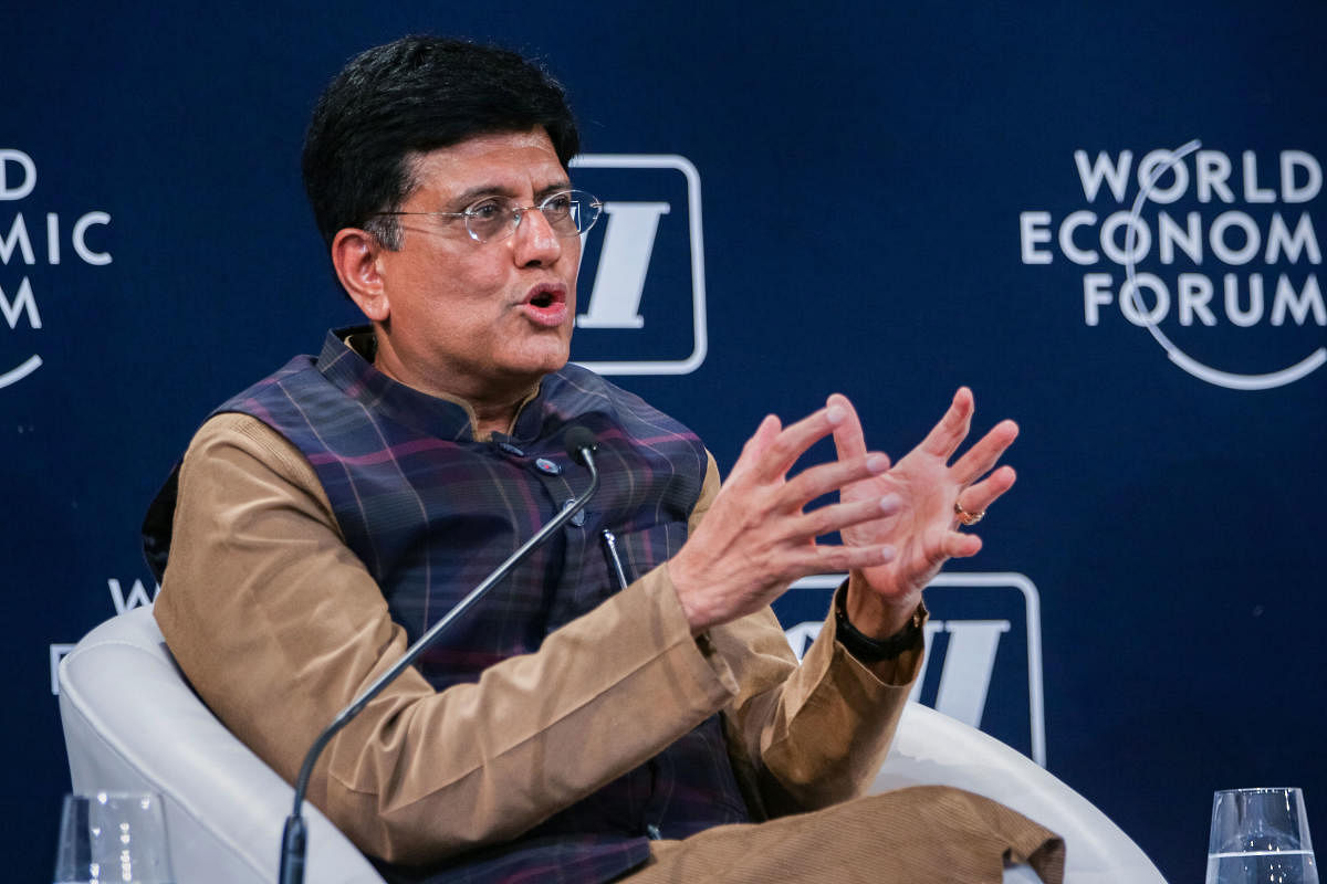 Admitting that the country's economic growth has slowed down in the past two quarters (January-March and April-June in 2019) to a six-year low of 5 per cent, Goyal said that India is no longer the fastest-growing major economy.Photo/PTI