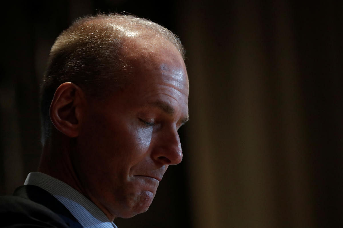 Boeing Chairman, President and CEO Dennis Muilenburg. (REUTERS File Photo)