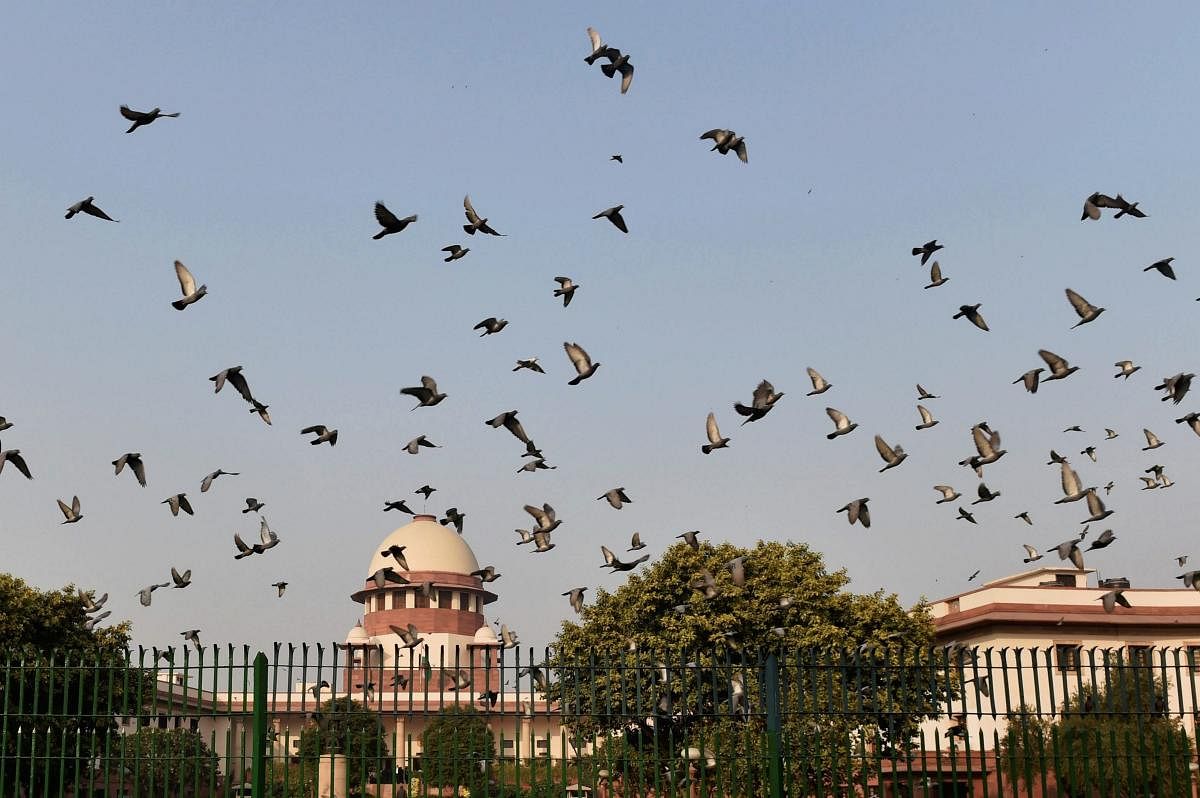 The Supreme court in New Delhi (PTI Photo)