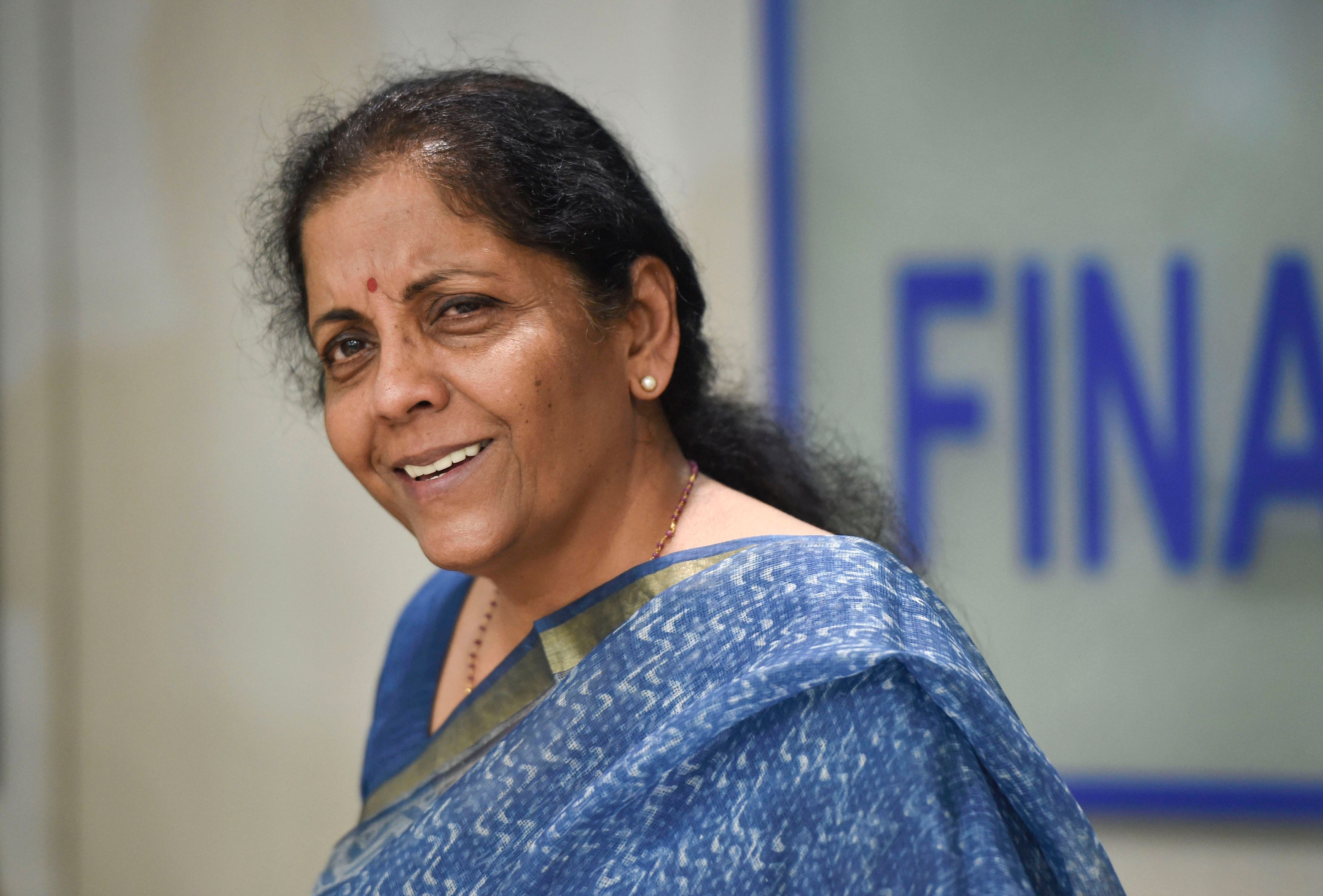 Finance Minister Nirmala Sitharaman. (PTI Photo