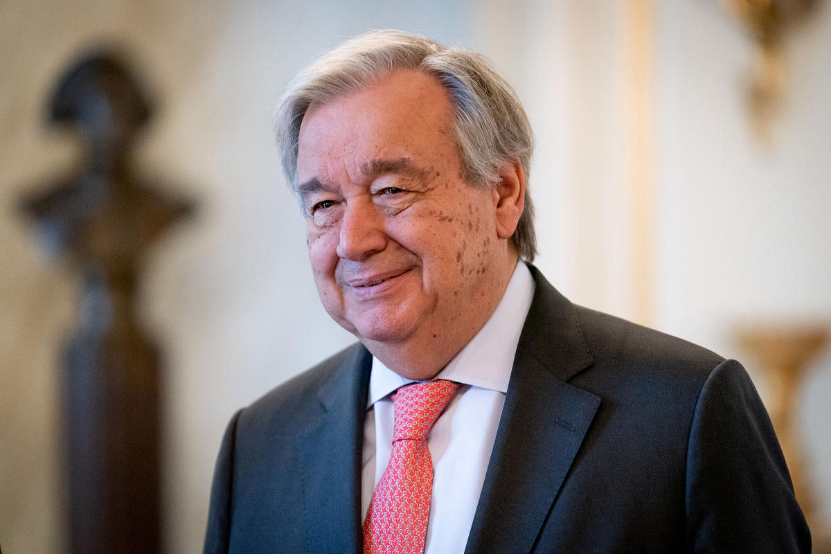 Antonio Guterres, Secretary-General of the United Nations. Reuters photo