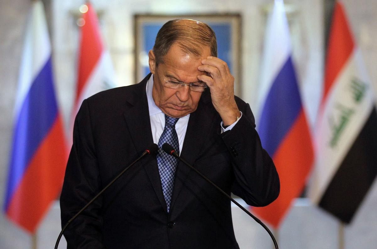 Russian Foreign Minister Sergey Lavrov (AFP Photo)