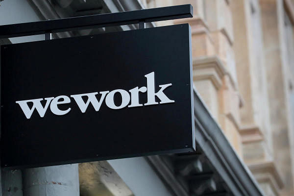 WeWork logo. (Reuters photo)
