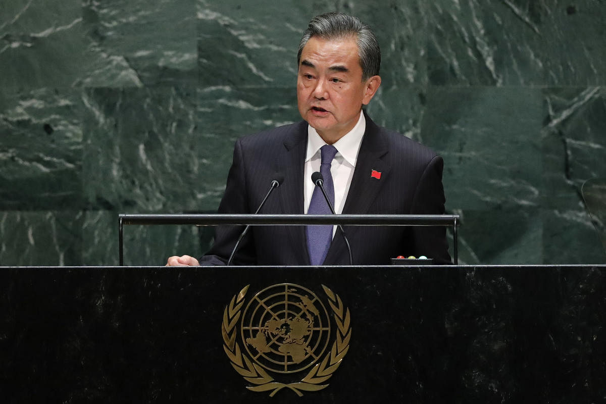 Chinese Foreign Minister Wang Yi (Reuters Photo)