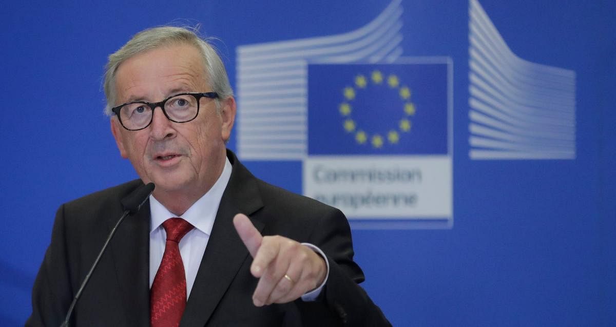 European commission President Jean-Claude Juncker (Photo by AFP)