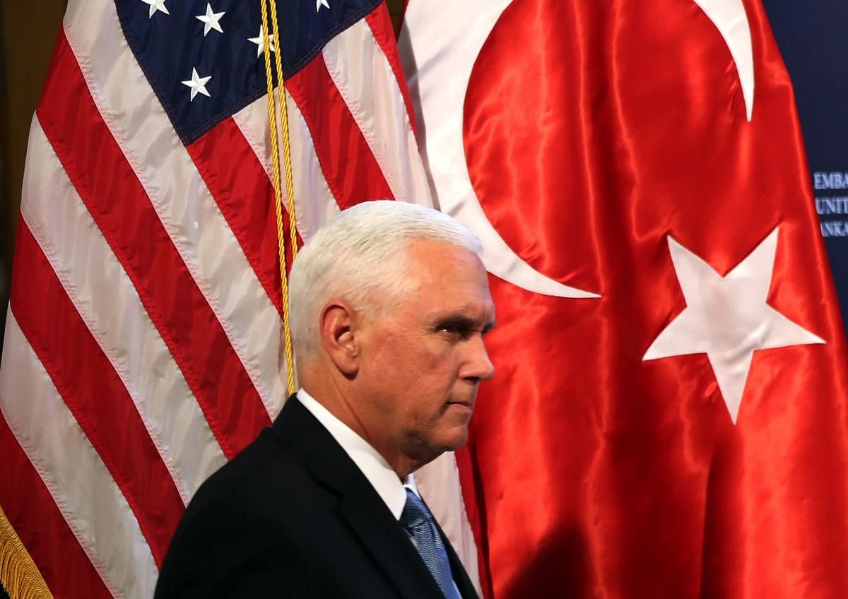US Vice President, Mike pence (AFP Photo)