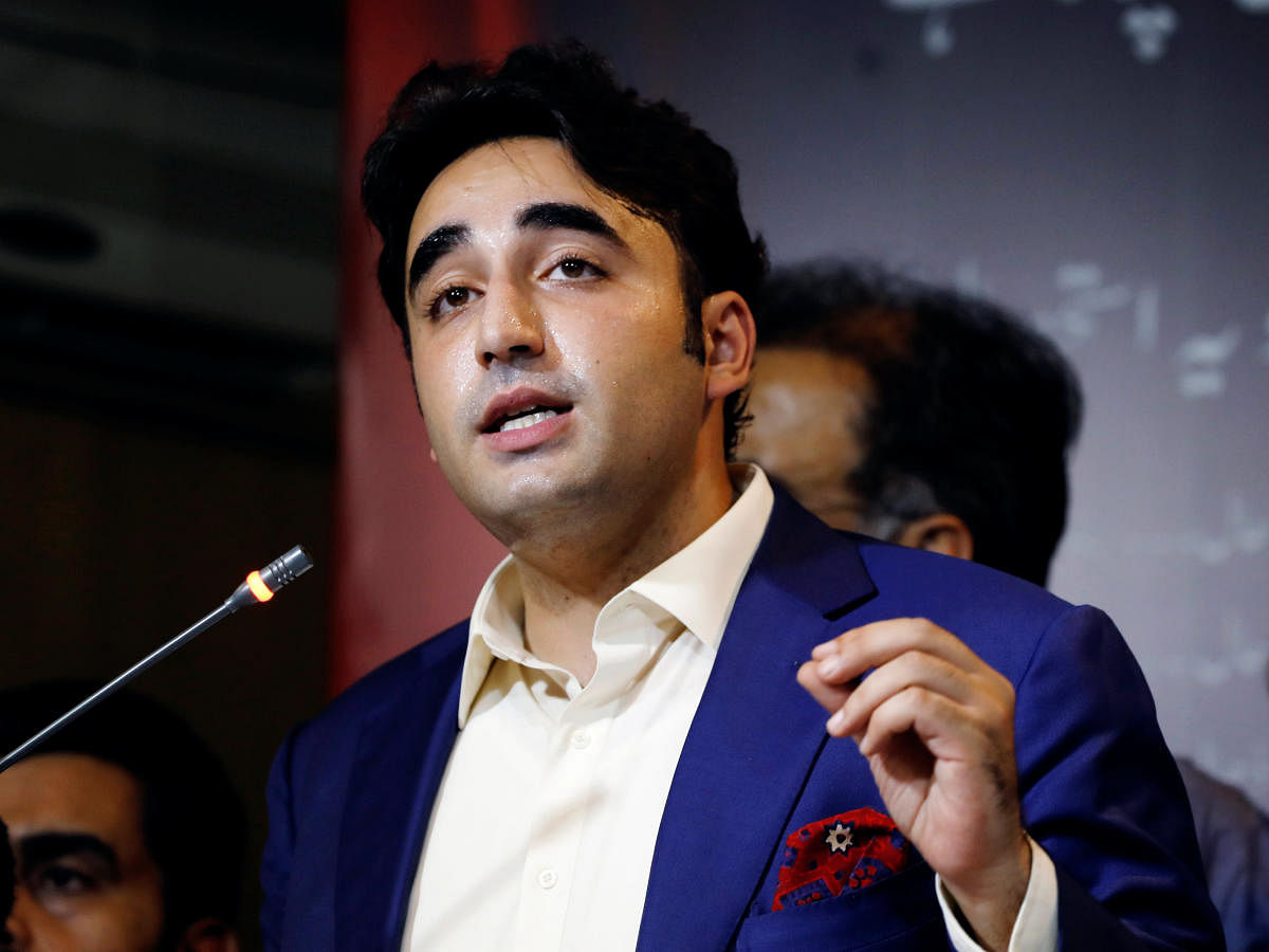 Pakistan's Opposition leader Bilawal Bhutto-Zardari. Reuters photo