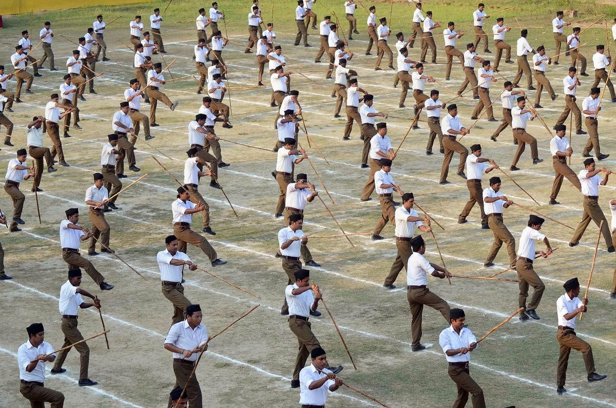 The RSS has also called a five-day meeting of all its full-timers from October 31 to November 4 in Hindu pilgrimage city Haridwar, where workers will be given a direction.