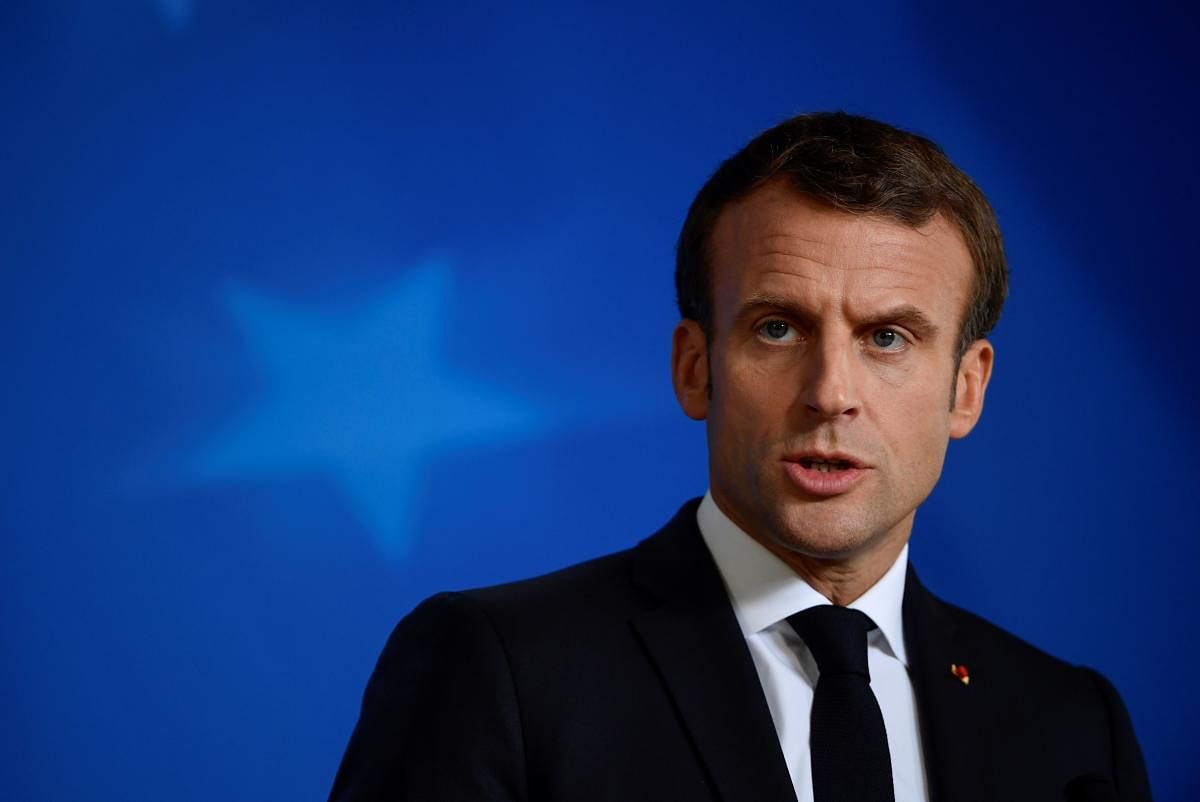Emmanuel Macron. (AFP)