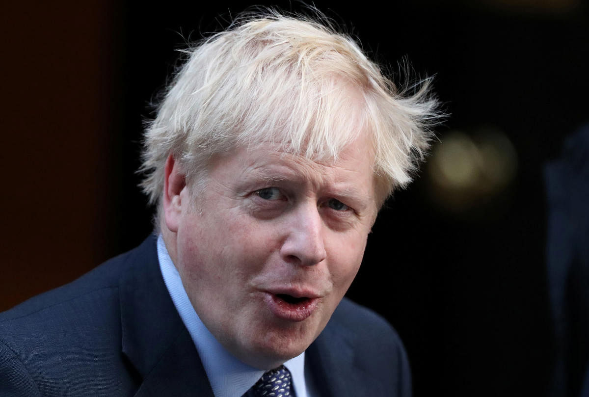 Britain's Prime Minister Boris Johnson (Photo by Reuters)