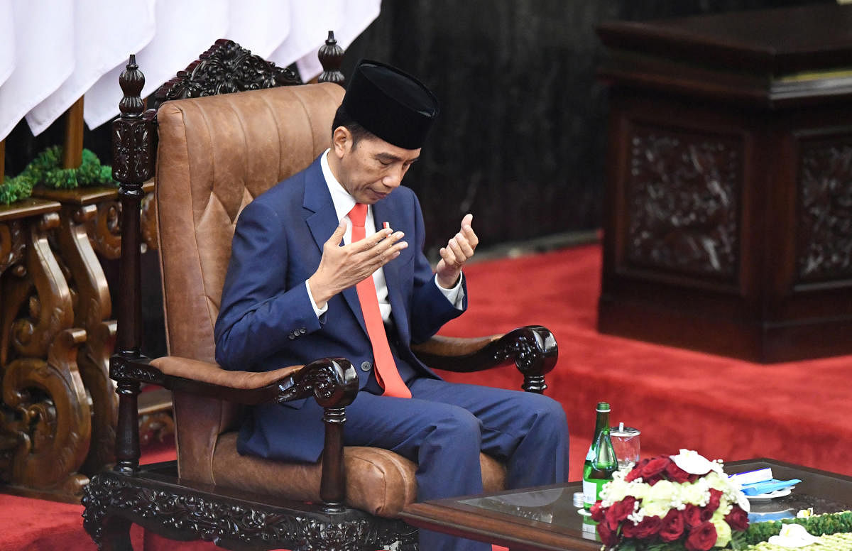 Joko Widodo asked Indrawati to stay on as the finance minister. Reuters/Akbar Nugroho Gumay/Antara Foto