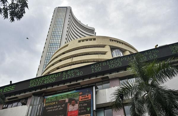 Bombay Stock Exchange in Mumbai. (PTI photo)