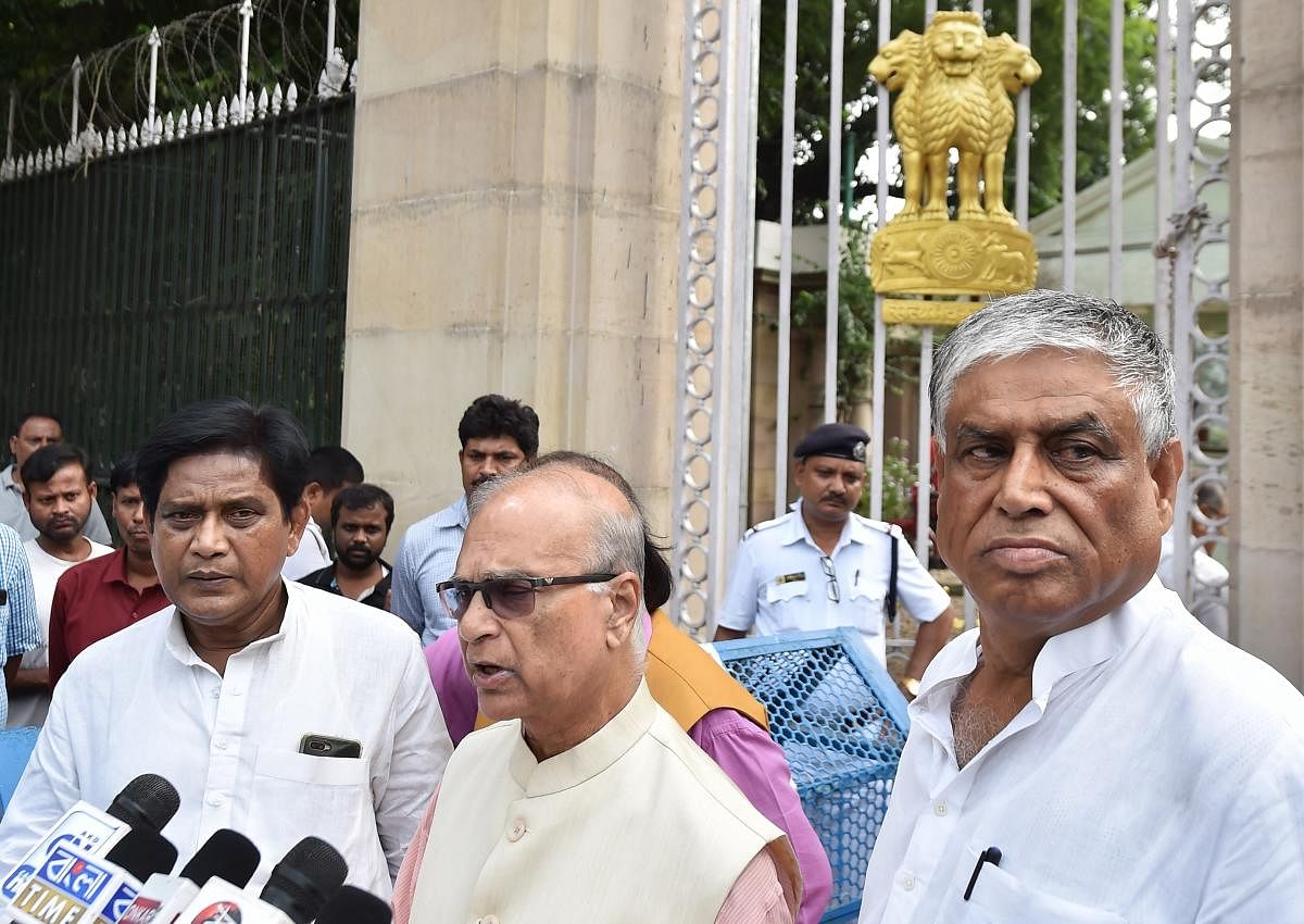 Congress MLA and Leader of the opposition in West Bengal Legislative Assembly Abdul Mannan (PTI Photo)