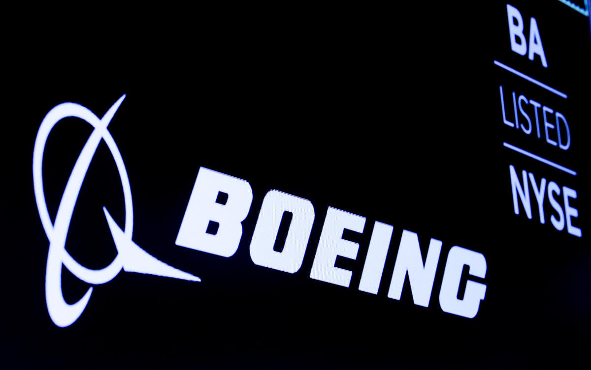 The Boeing logo (Reuters Photo)