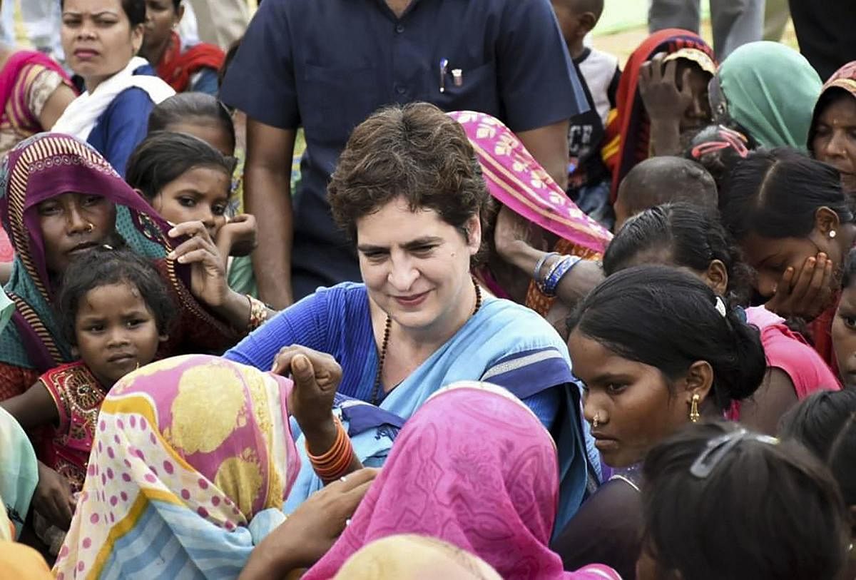 Priyanka Gandhi (PTI File Photo)