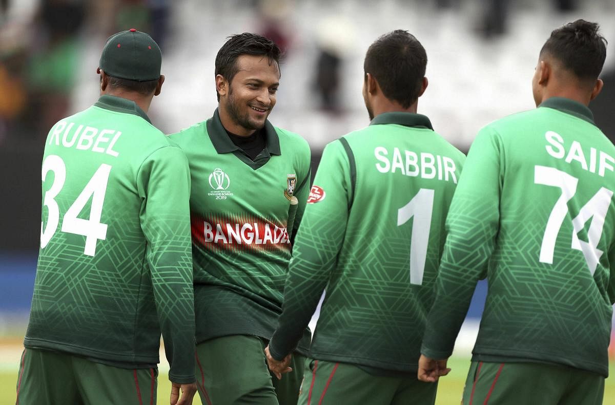 Bangladesh cricketers (AP/PTI Photo)