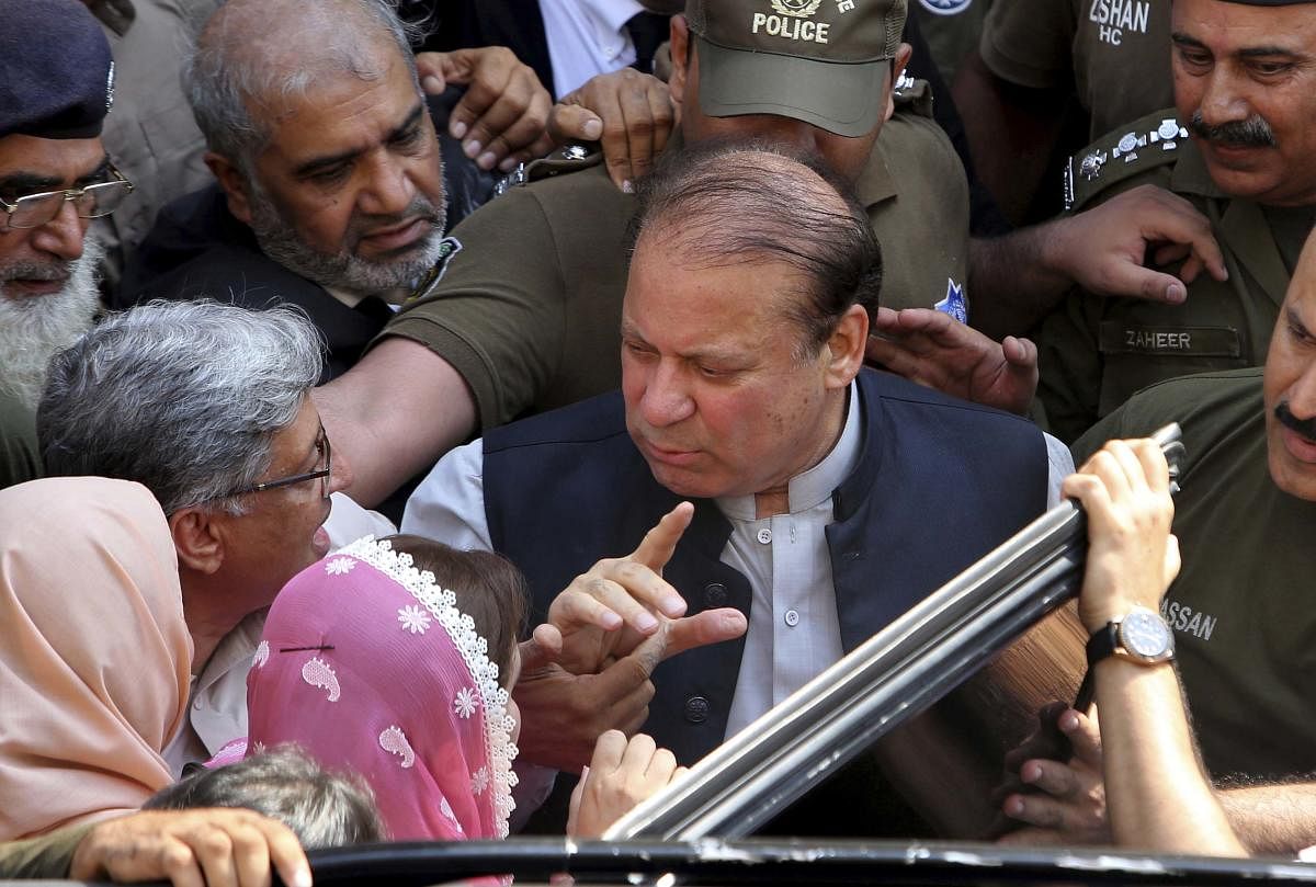 Pakistani former Prime Minister Nawaz Sharif (AP/PTI Photo)