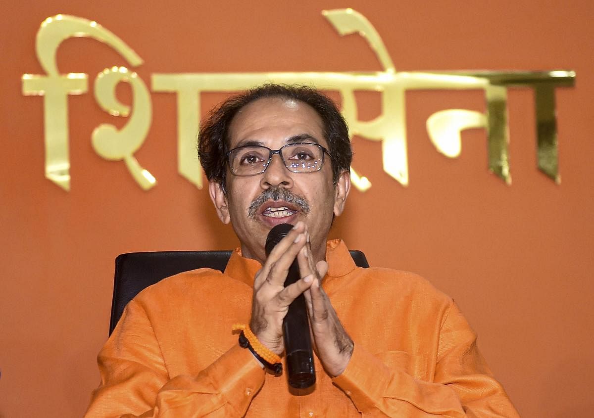 Shiv Sena chief Uddhav Thackeray (PTI Photo)