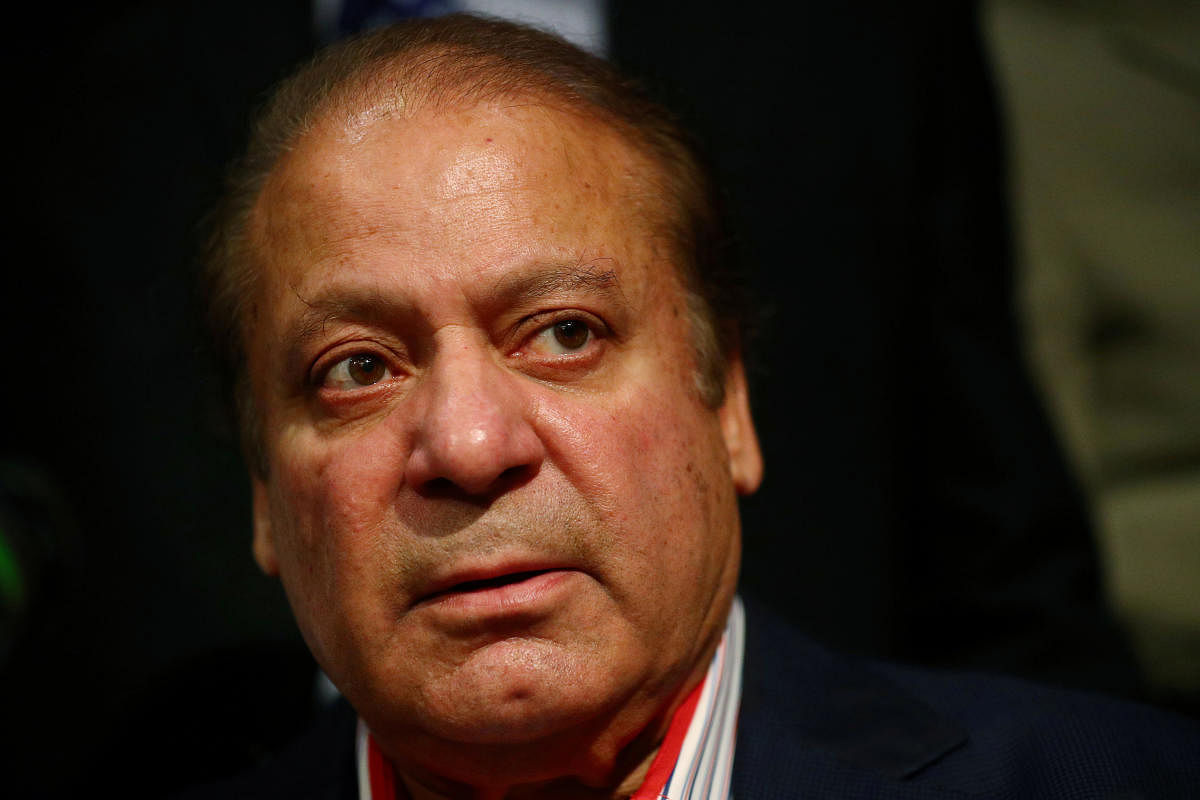 Sharif was taken from his jail cell to hospital in the city of Lahore on Monday and his party has raised concern about his health. Reuters file photo