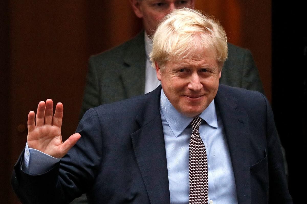 Britain's Prime Minister Boris Johnson. AFP file photo