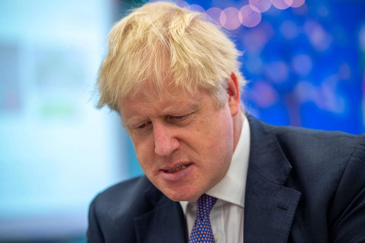 Britain's Prime Minister Boris Johnson. AFP photo