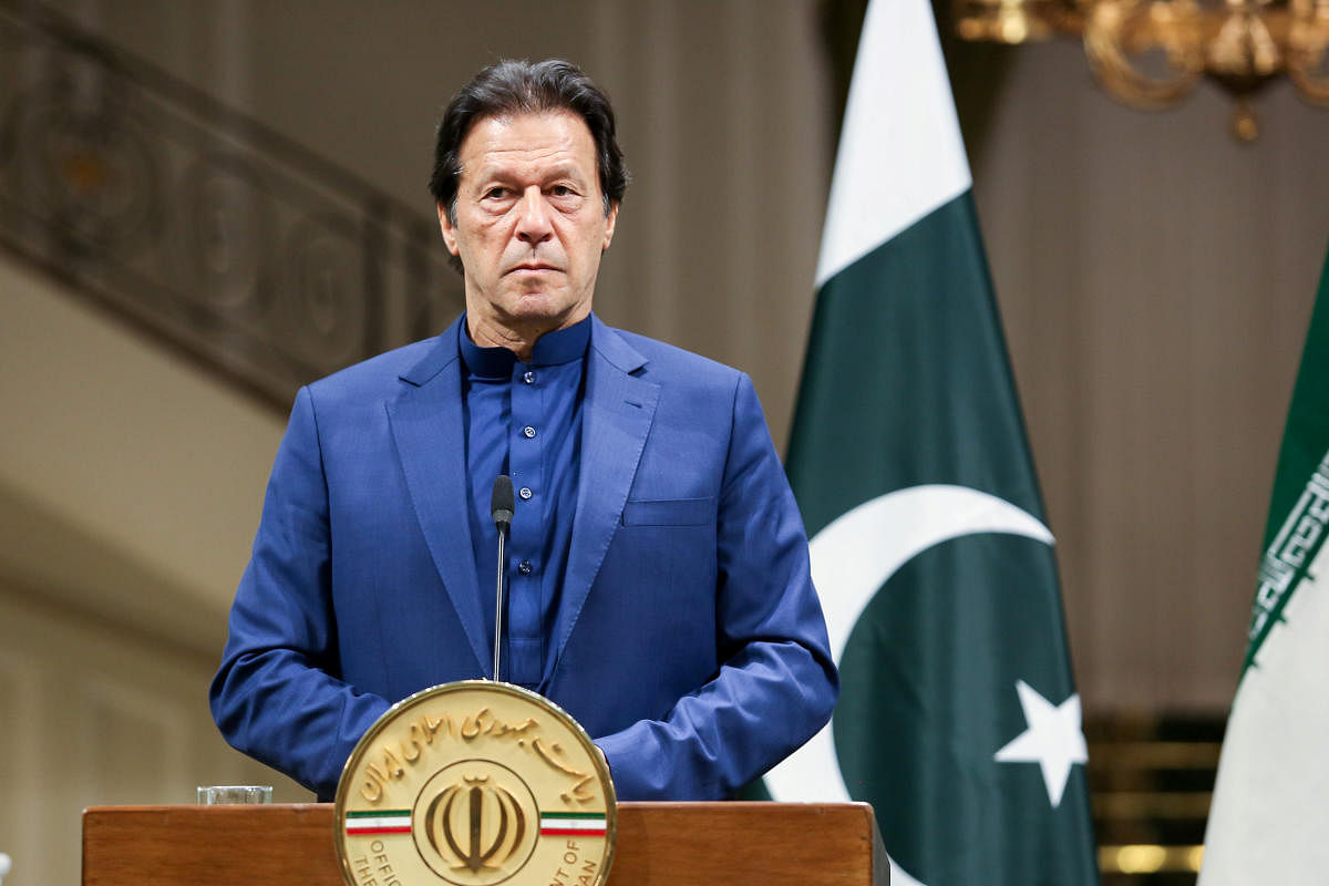 Pakistani Prime Minister Imran Khan. Reuters photo