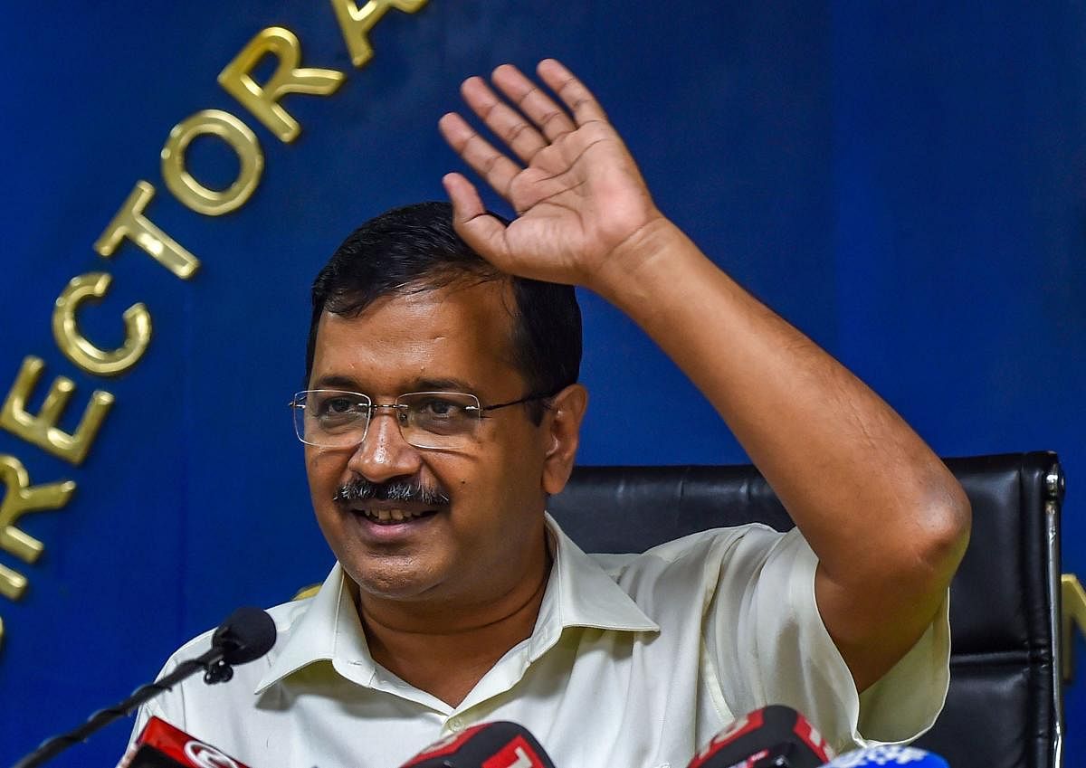 Delhi Chief Minister Arvind Kejriwal (PTI Photo)