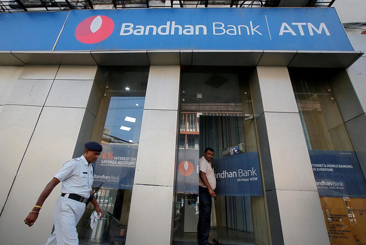 Representative image of Bandhan Bank. Reuters photo