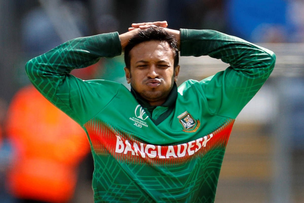 Bangladesh's Shakib Al Hasan (Photo by Reuters)
