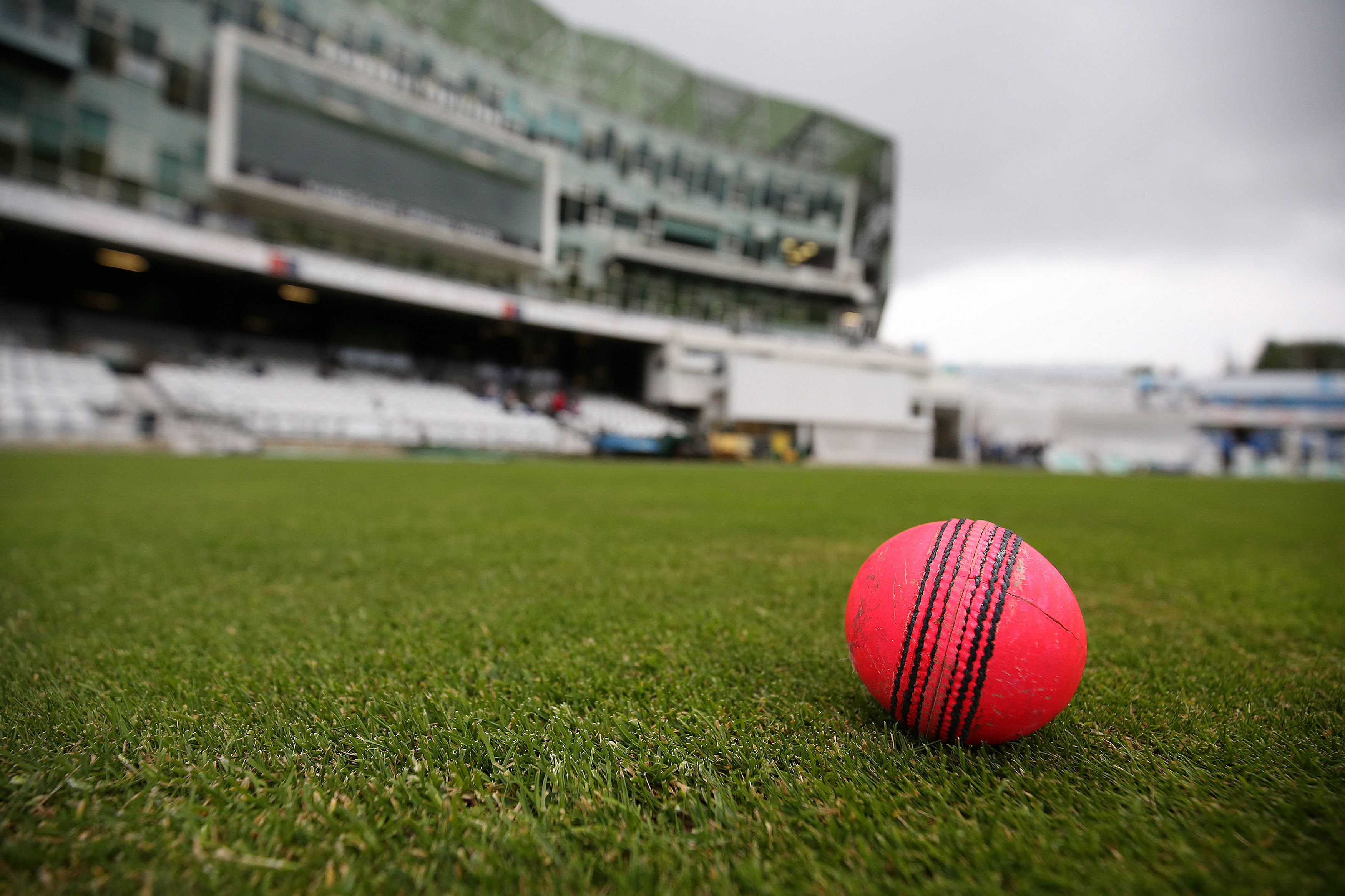 Producing a ball fit for a Test match under lights is a big challenge for SG as its pink ball is yet to be tested in a competitive game. Photo/Getty