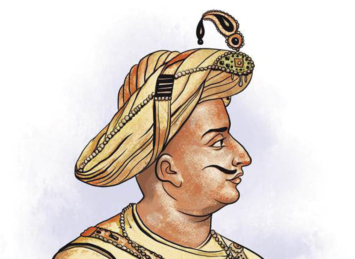 A sketch of Tipu Sultan