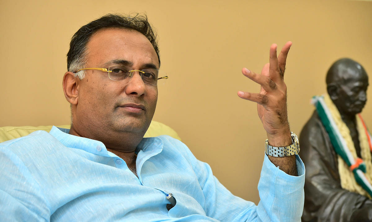 KPCC president Dinesh Gundu Rao 