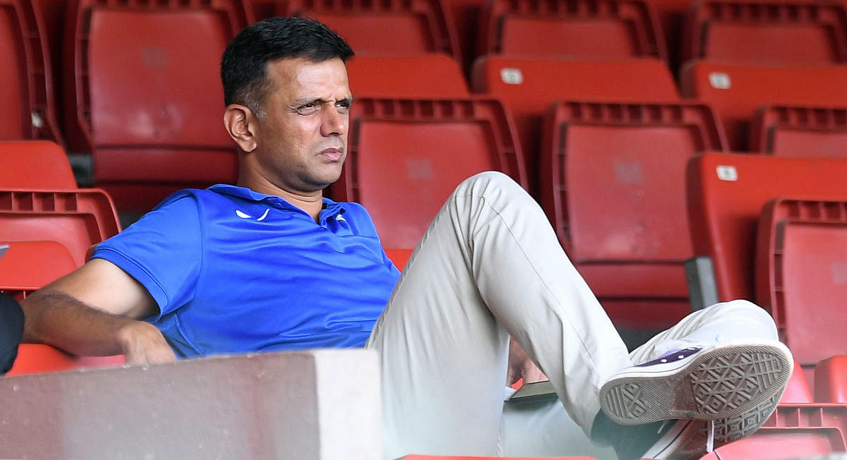Chairman of National Cricket Academy and former India captain Rahul Dravid (DH Photo)