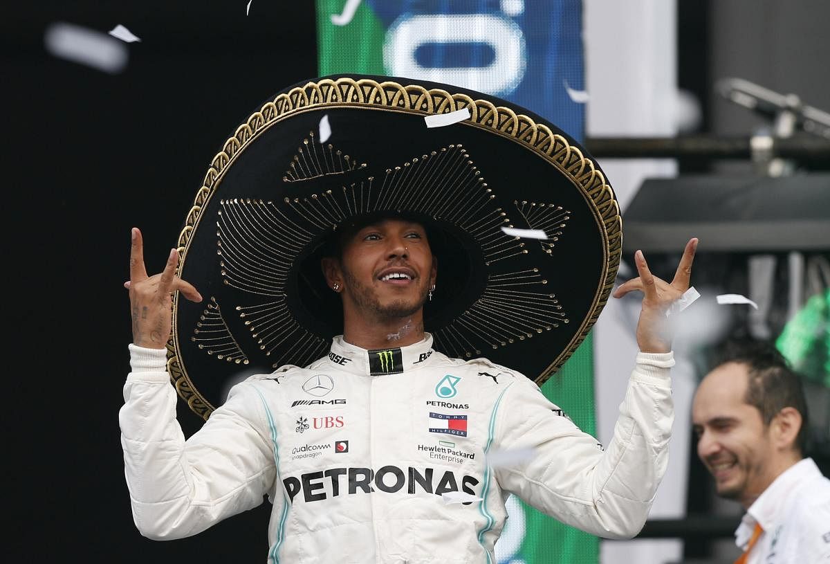 Mercedes driver Lewis Hamilton (AP/PTI Photo)