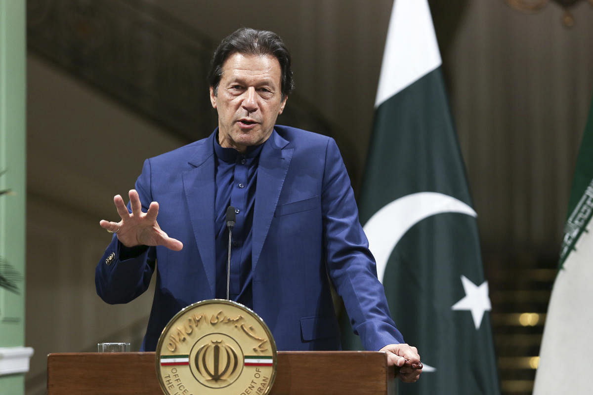Pakistani Prime Minister Imran Khan (AP Photo)
