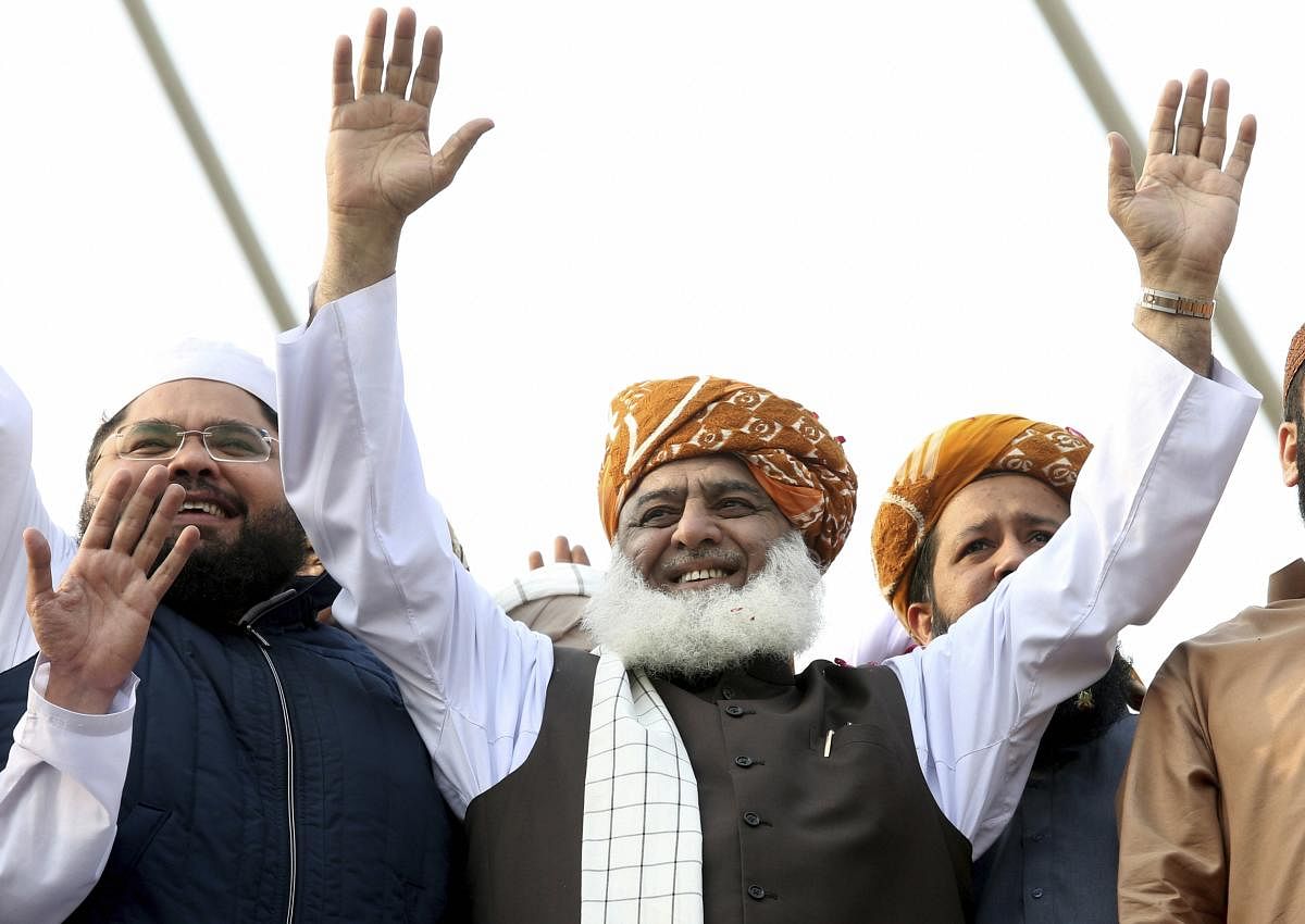 Pakistani cleric Maulana Fazlur Rehman (AP/PTI)