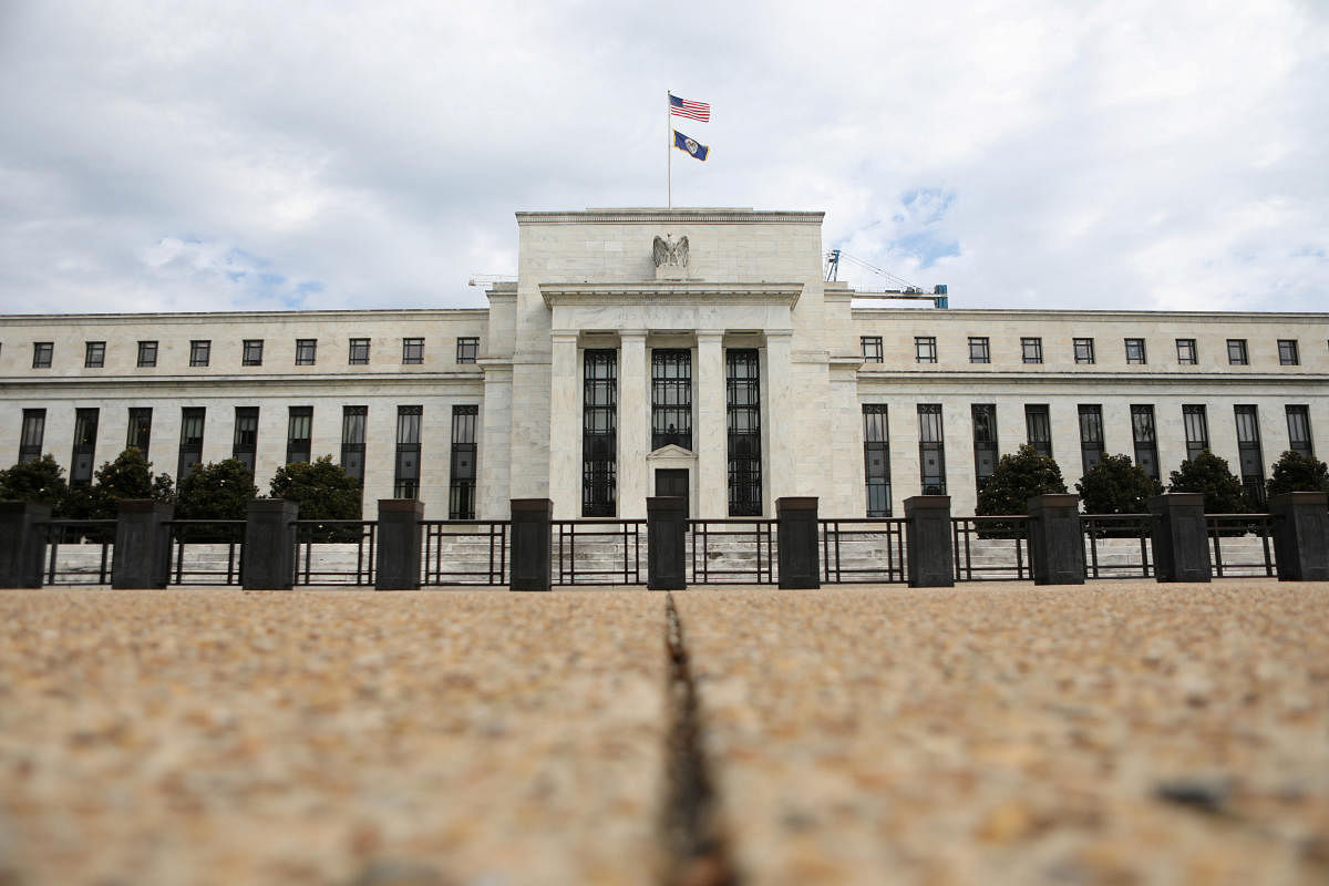 The Federal Reserve building is pictured in Washington D.C. (Reuters Photo)