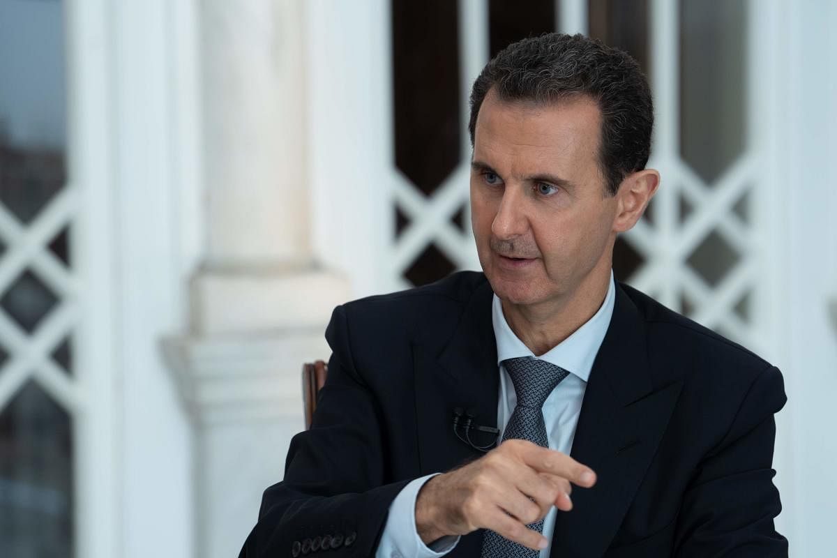 President Bashar al-Assad. (AFP Photo)