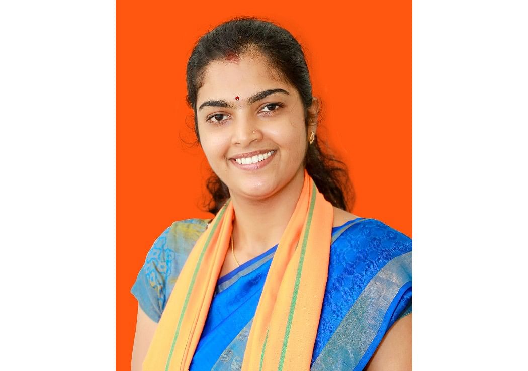 BJP contestant, Sangeetha R Nayak (DH Photo)