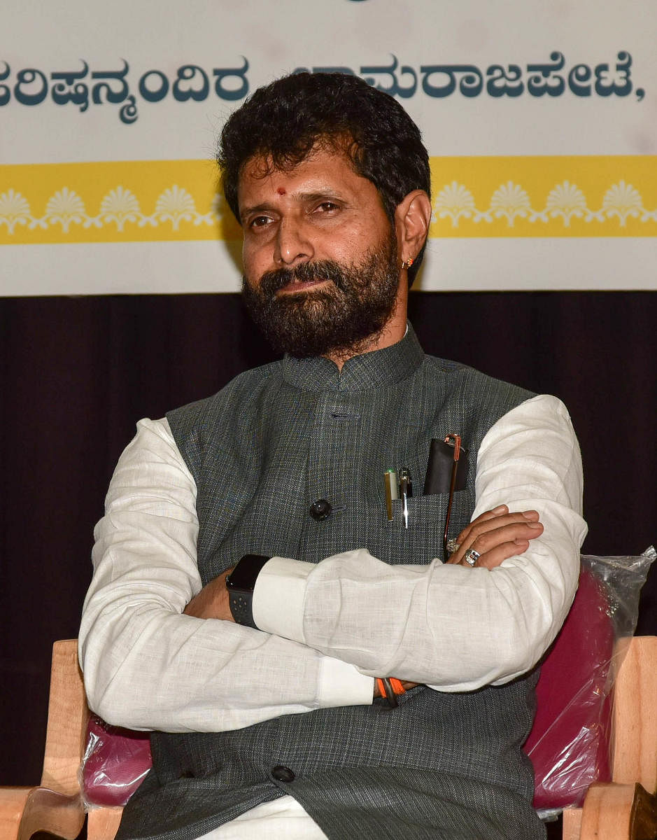 District In-charge Minister C T Ravi (DH Photo)