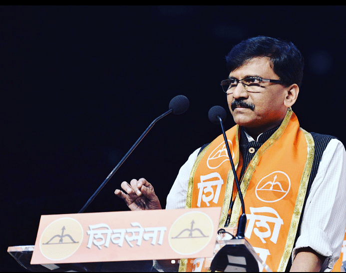 "The Sena contested the assembly elections in an alliance and we would adhere to the coalition dharma till the last moment," said Sena leader Sanjay Raut. Photo/Instagram (sanjay___raut)