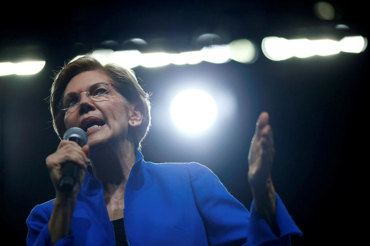 Warren's surge to the top of the Democratic pack in recent opinion polls and her strong fundraising - $9 million more than Biden in the third quarter alone - has not gone unnoticed. Reuters