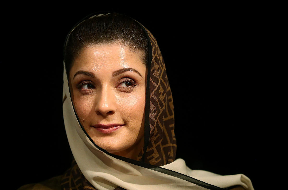 Maryam Nawaz, the daughter of former prime minister Nawaz Sharif. (Photo by Reuters)