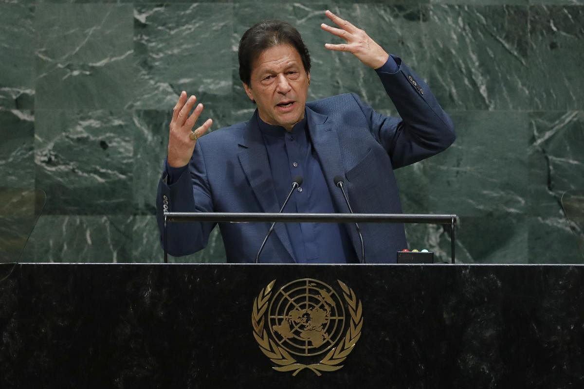 Pakistan's Prime Minister Imran Khan (Photo by Reuters)