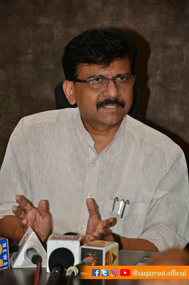 Raut, who is a close aide of Uddhav, made it clear that if talks happen, it would happen on the CM’s post. Photo/Facebook (Sanjay Raut)