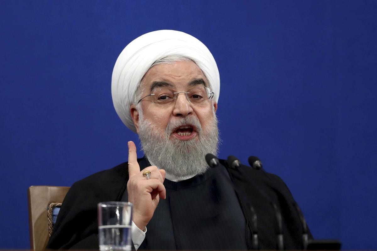 Iran's President Hassan Rouhani. AP/PTI Photo
