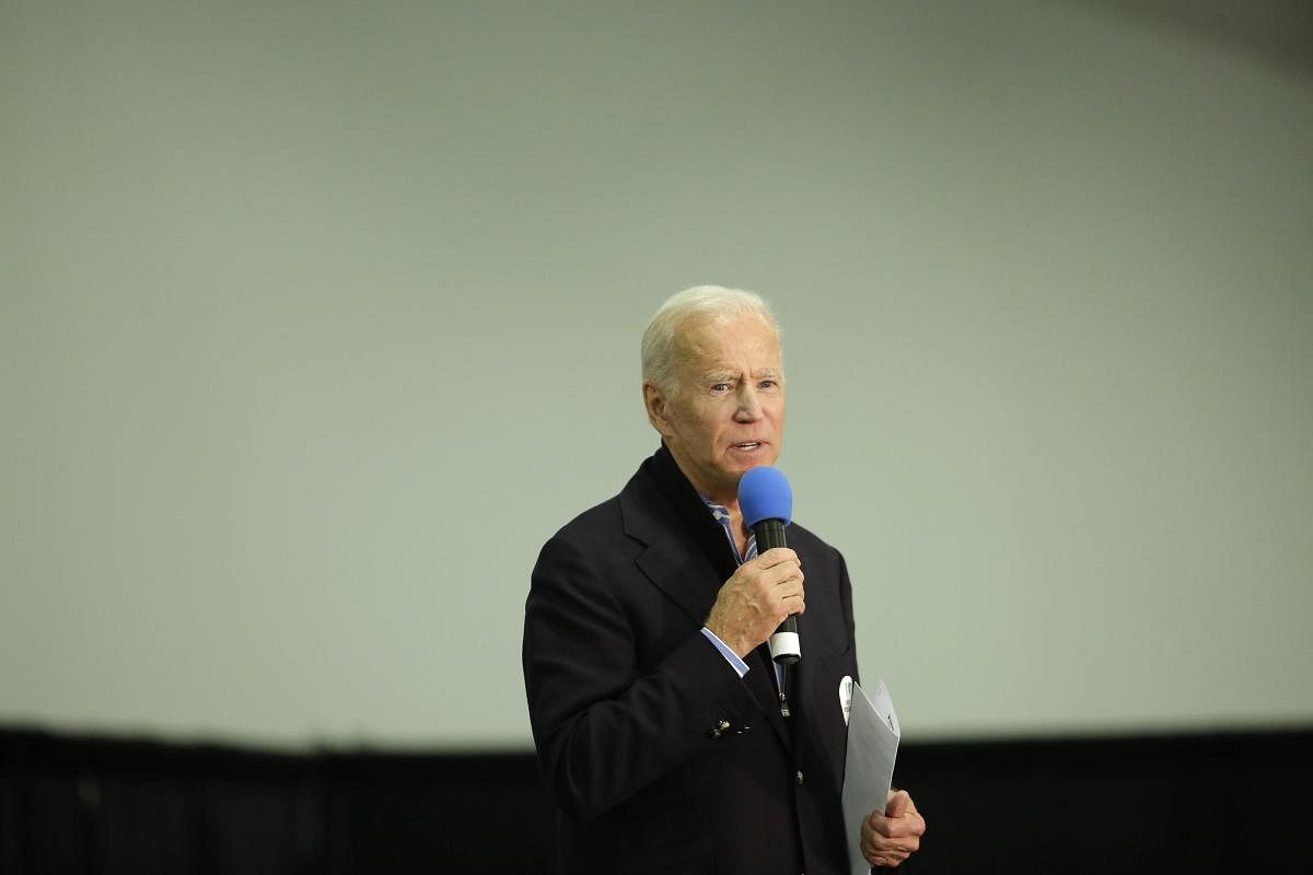 Democratic presidential candidate former Vice President Joe Biden. (AFP image)