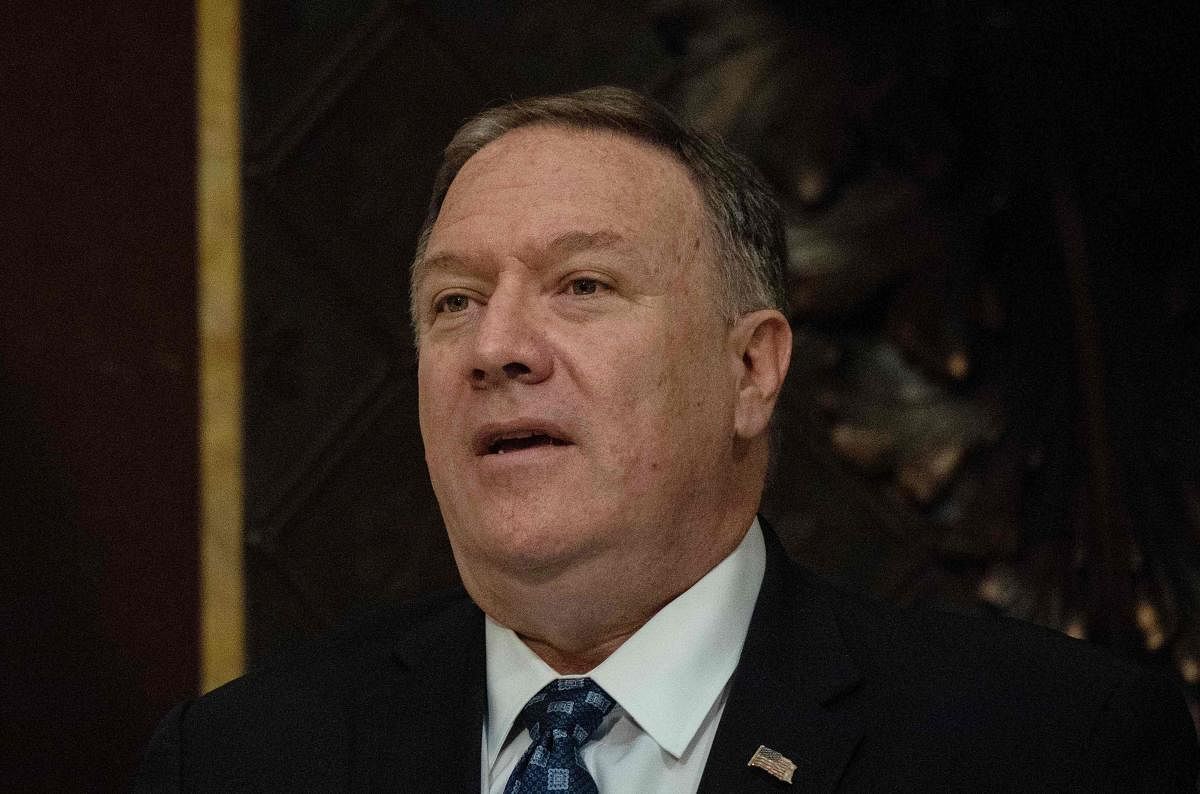 US Secretary of State Mike Pompeo. AFP Photo