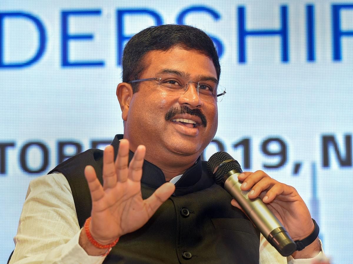 Union Minister for Petroleum &amp; Natural Gas and Steel, Dharmendra Pradhan (PTI Photo)